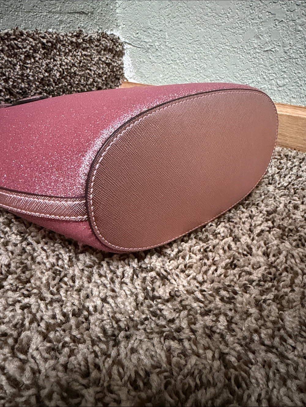 kate spade Medium Glitter Satchel - Mitten Pink - Picture 7 of 9